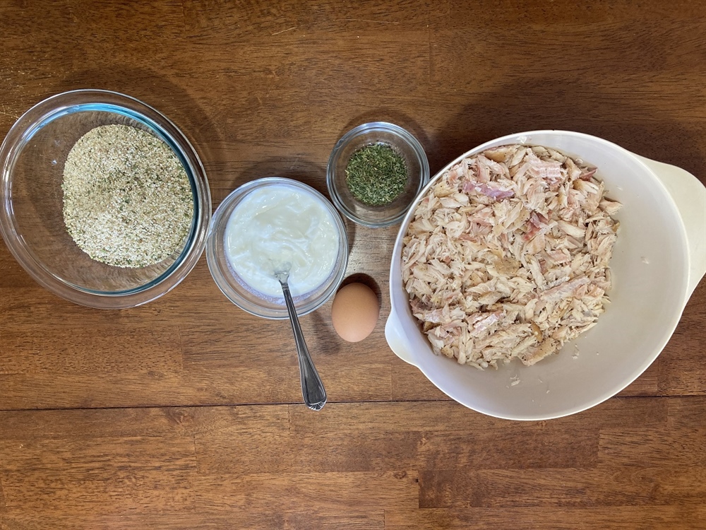 Smoked Pike Burgers