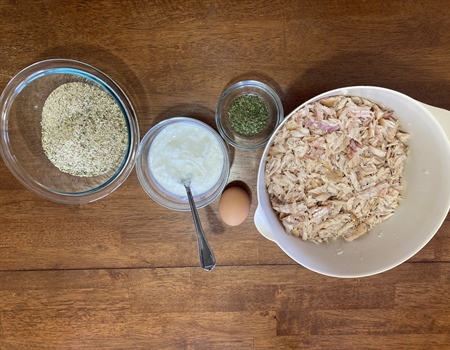 Smoked Pike Burgers