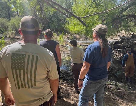 BHA Partners with BLM to Improve Riverine Habitat & Fisheries in CA