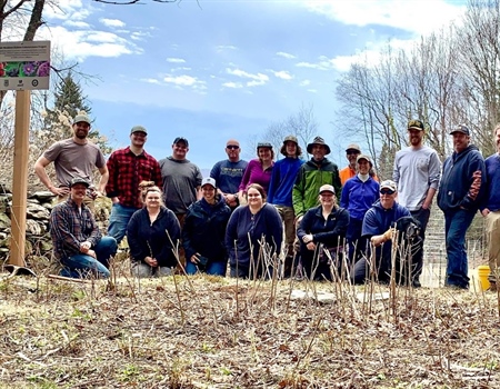 EVENT RECAP: Tree Plating at Gale Meadows Wildlife Management Area