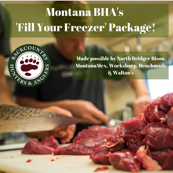 MT BHA's 'Fill Your Freezer' Raffle Package