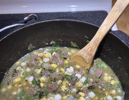 Venison Chile Verde