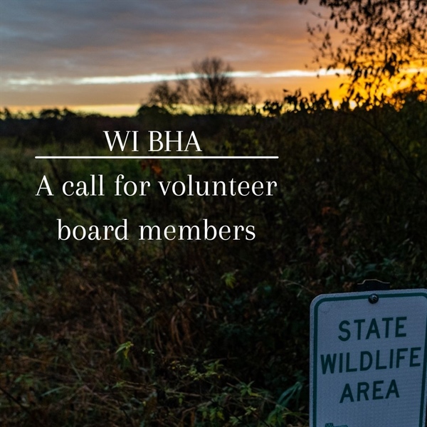 WI BHA - Call for Volunteer Board Members
