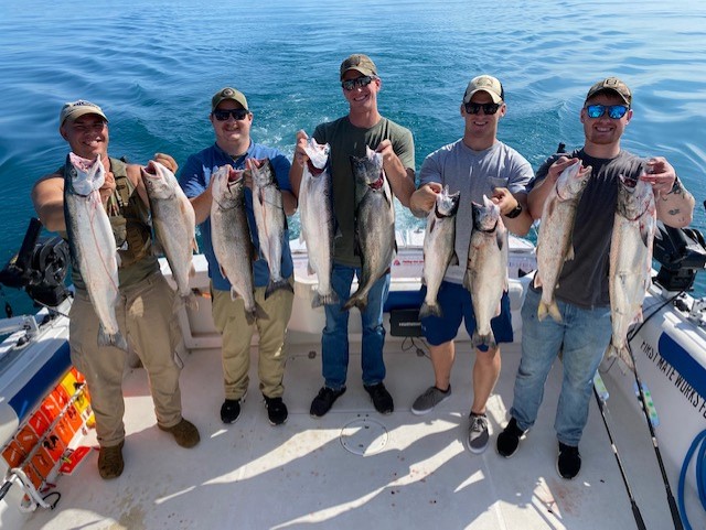 Boat full of 11B’s, Dipsies, and Big Fishy’s - An AFI Salmon Trip