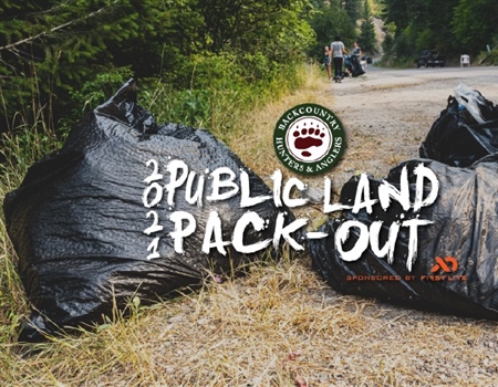 BHAers Haul Thousands of Bags of Trash off Our Public Lands in September  