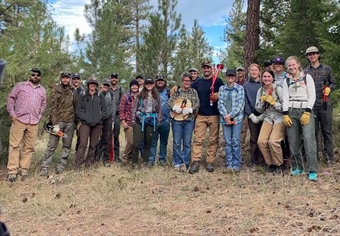 EVENT RECAP: Mount Jumbo Public Lands Day Clean Up