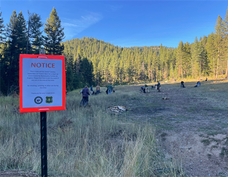 EVENT RECAP: Public Land Pack-Out with University of Montana BHA