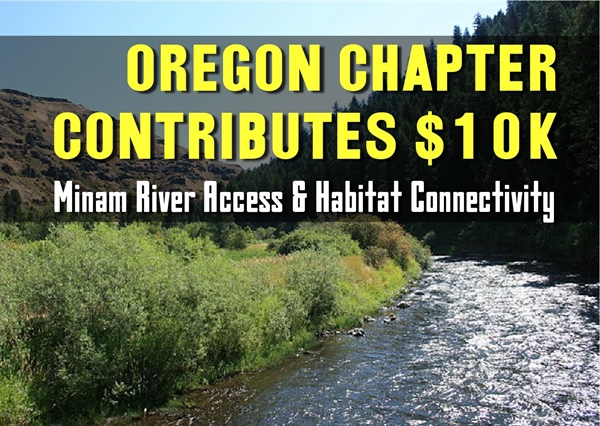 OR BHA Contributes $10k to Minam River Access