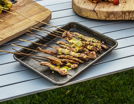 Honey & Heat Wild Turkey Yakitori