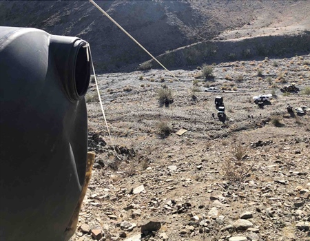 California Chapter Helps with Guzzler Repair Project