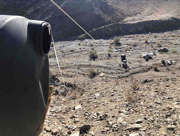 California Chapter Helps with Guzzler Repair Project