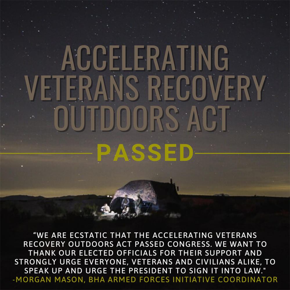 Senate Advances Legislation to Help Military Veterans Access Public Lands and Waters
