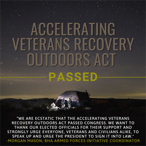 Senate Advances Legislation to Help Military Veterans Access Public Lands and Waters