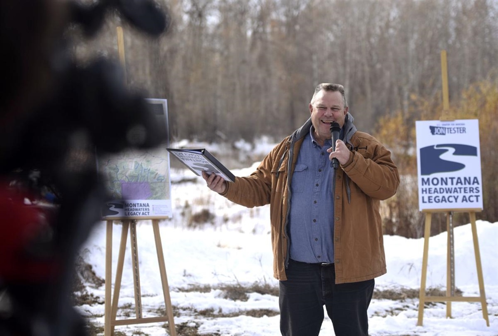 Tester introduces bill to protect Montana rivers as wild and scenic