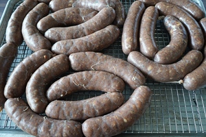 (Hot*) Italian Venison Bratwurst