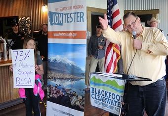 Tester’s Blackfoot-Clearwater act gets brief hearing in Senate committee