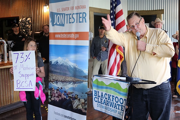 Tester’s Blackfoot-Clearwater act gets brief hearing in Senate committee