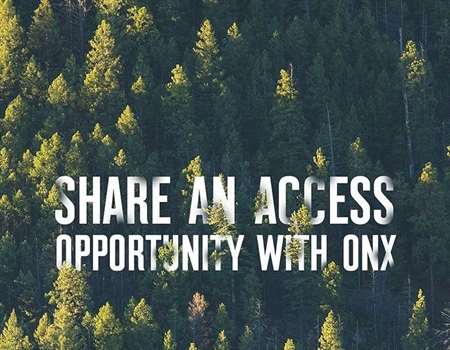 Report an Access Project with onX