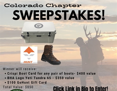 Colorado Get Outdoors Giveaway!