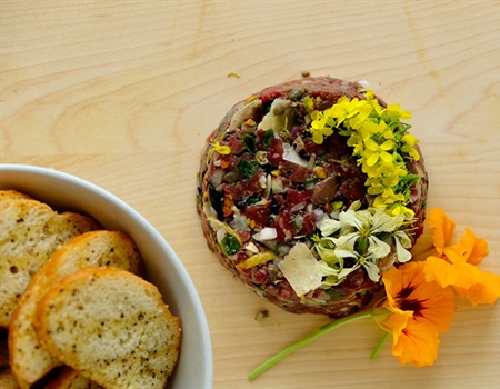 Smoked Venison Tartare