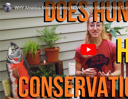 NC State Club Vice President Creates Film "Why America Needs Hunting Now: Does Hunting Help Conservation?"