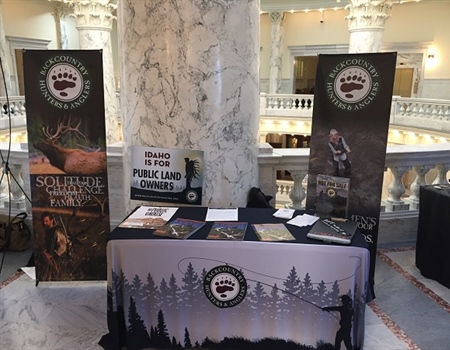 Idaho BHA Leaders Participate in Camo at the Capital
