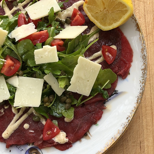 Venison Carpaccio