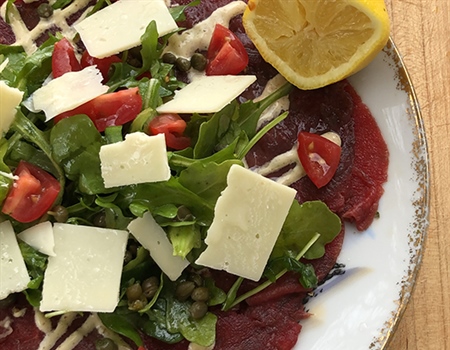 Venison Carpaccio