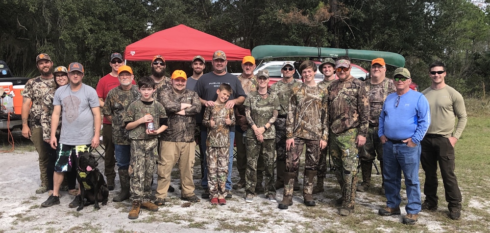 Florida BHA Members Celebrating Public Small Game Hunting