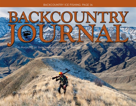 Winter 2020 Issue of Backcountry Journal