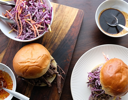 BBQ Beaver Sandwiches