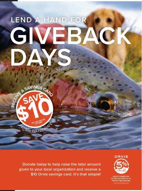 Minnesota BHA named sole partner for Orvis, Saint Louis Park Giveback Days