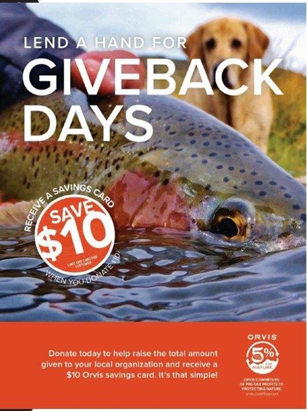 Minnesota BHA named sole partner for Orvis, Saint Louis Park Giveback Days