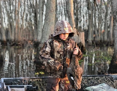 Win a Mentored Youth Waterfowl Hunt with New England BHA
