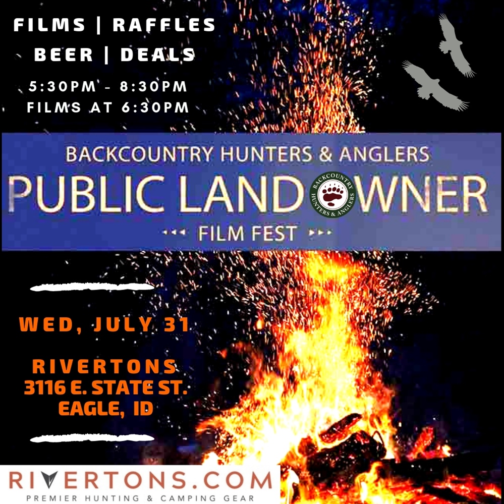Public land owners enjoy BHA Public Land Owner Film Fest in Boise