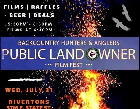 Public land owners enjoy BHA Public Land Owner Film Fest in Boise