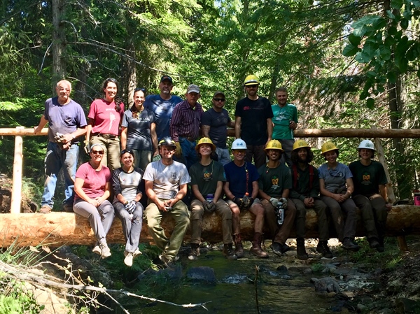 Montana BHA Bridge Rebuild w/ the USFS
