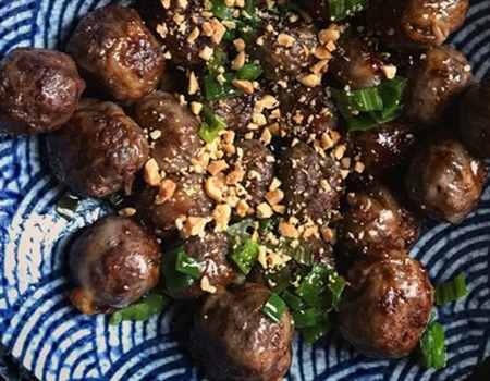Vietnamese Caul Fat Sausages