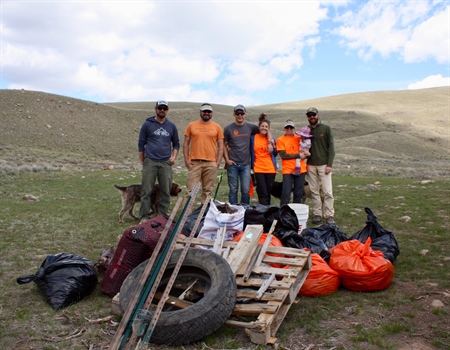 Jackson Spring Cleanup on the Bridger Teton National Forest