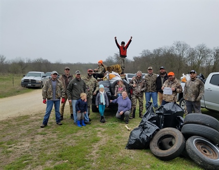 Texas BHA Beautifies 7 Properties on Public Lands Work Day