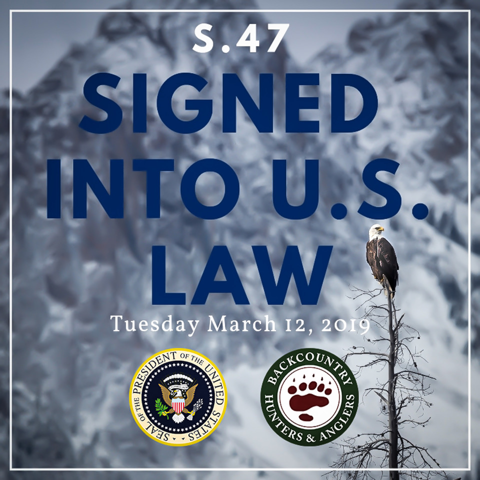 BHA Celebrates Public Lands Bill’s Passage into Law