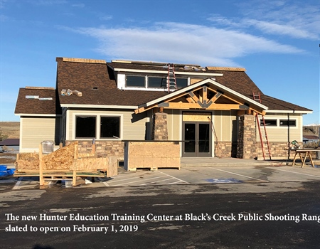 Idaho BHA donates $1000 to new Hunters Education facility at Black's Creek Shooting Range
