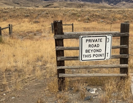 Public Easements and Road Vacations: What's at Stake in Park County Wyoming