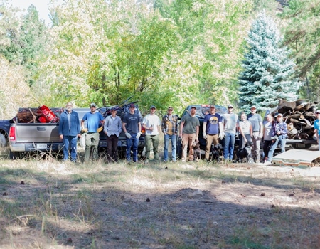 Public Lands Day: Volunteers help clean addition to Fish Creek wildlife area