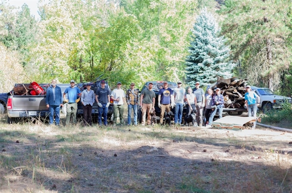 Public Lands Day: Volunteers help clean addition to Fish Creek wildlife area