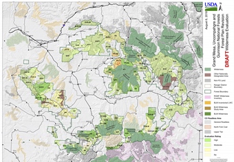 GMUG Wilderness Evaluation Comment Period