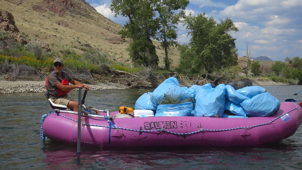 Idaho BHA leads volunteer cleanup effort on Salmon River