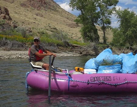 Idaho BHA leads volunteer cleanup effort on Salmon River