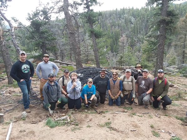 Colorado Backcountry Hunters & Anglers Join USFS For Public Lands Day Cleanup