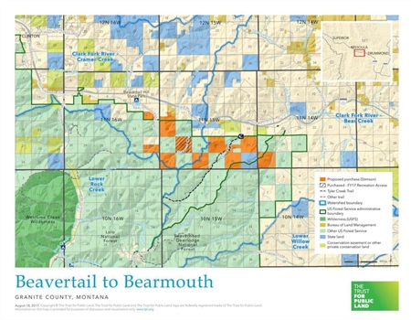 Stimson transfers land to Lolo Forest near Beavertail